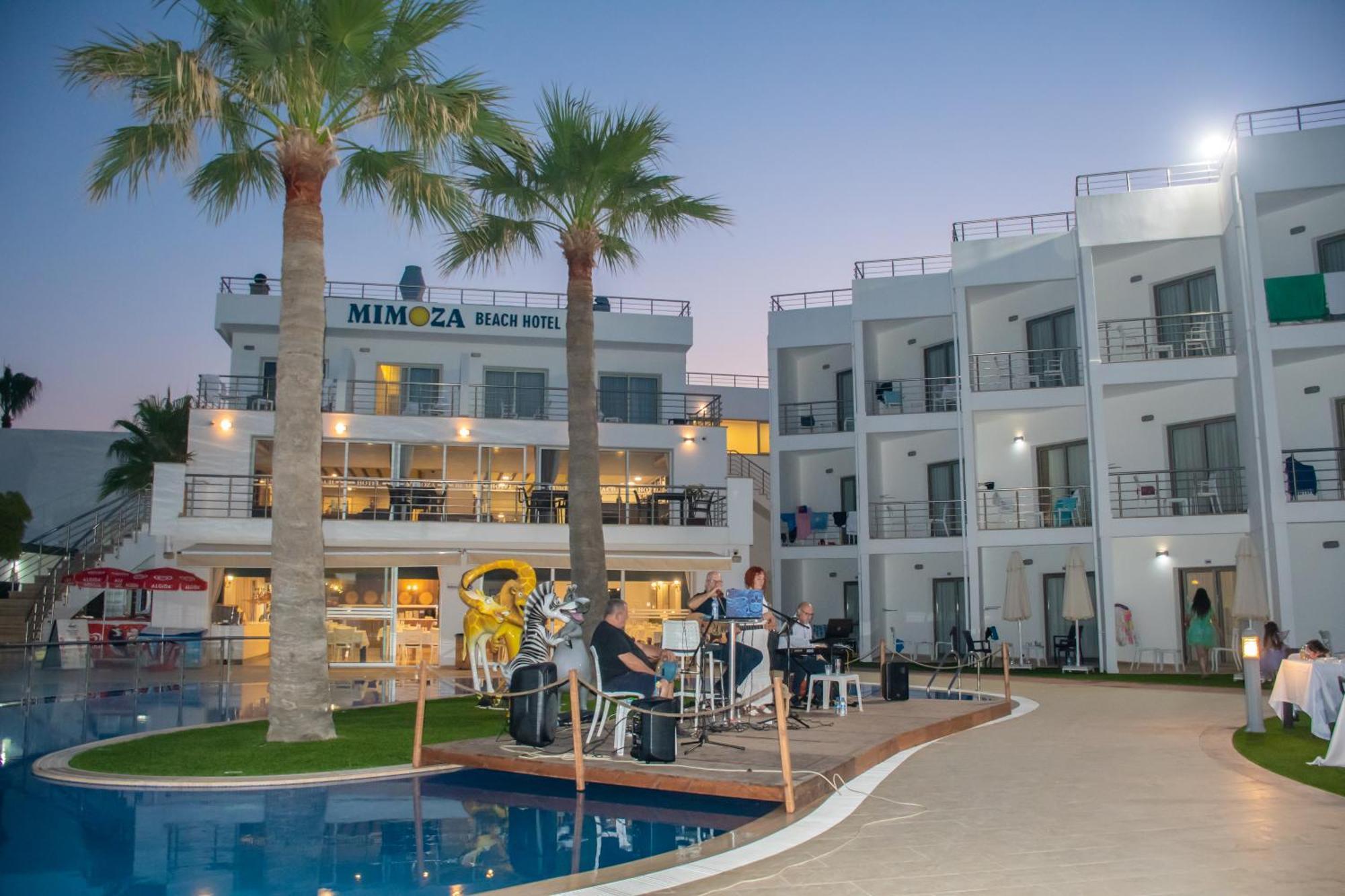 Mimoza Beach Hotel Agios Sergios Zewnętrze zdjęcie