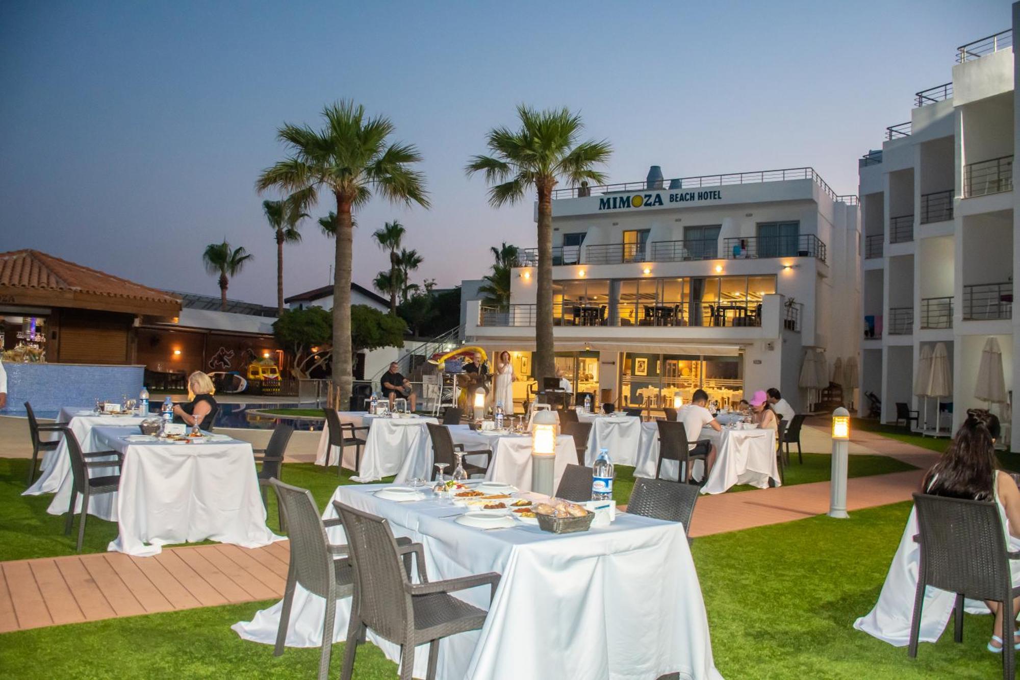 Mimoza Beach Hotel Agios Sergios Zewnętrze zdjęcie