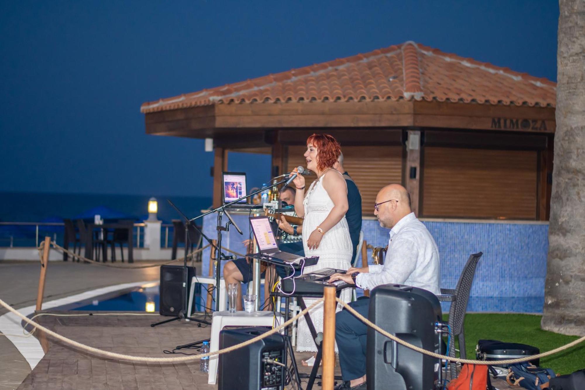 Mimoza Beach Hotel Agios Sergios Zewnętrze zdjęcie