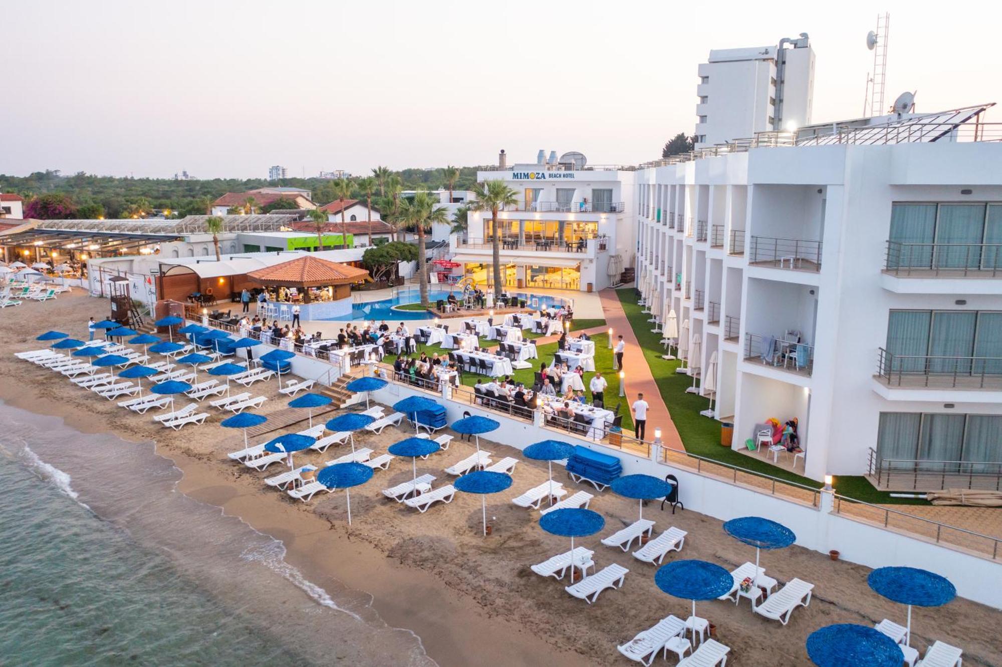 Mimoza Beach Hotel Agios Sergios Zewnętrze zdjęcie