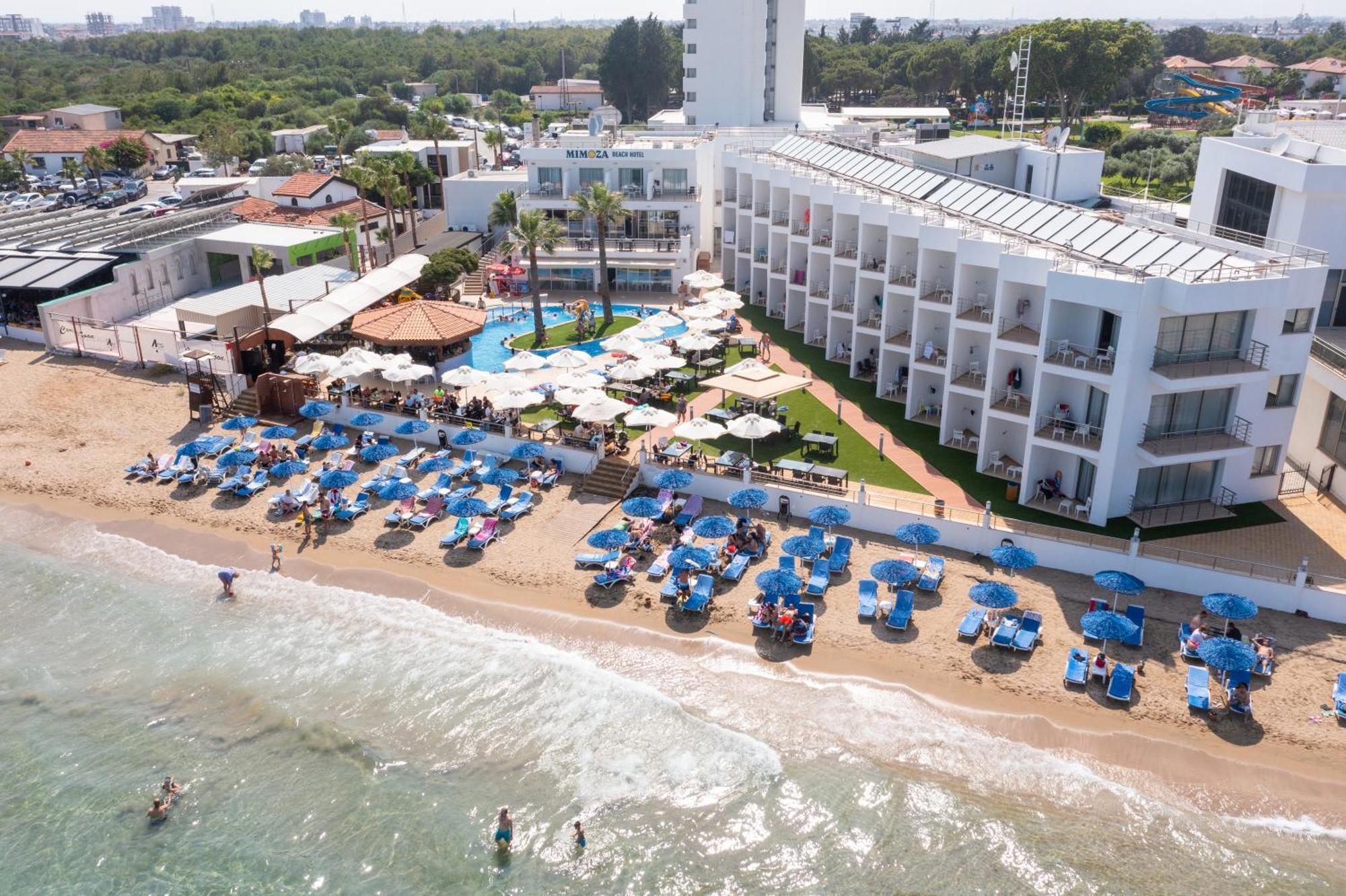 Mimoza Beach Hotel Agios Sergios Zewnętrze zdjęcie