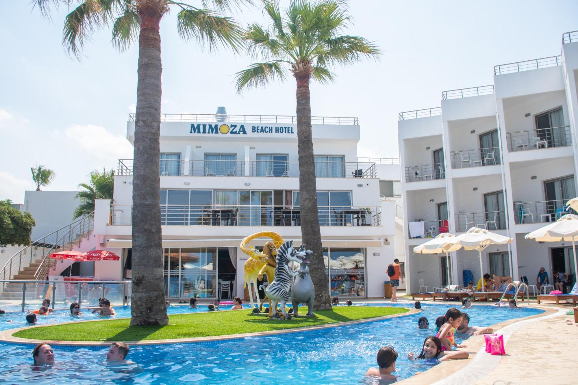 Mimoza Beach Hotel Agios Sergios Zewnętrze zdjęcie
