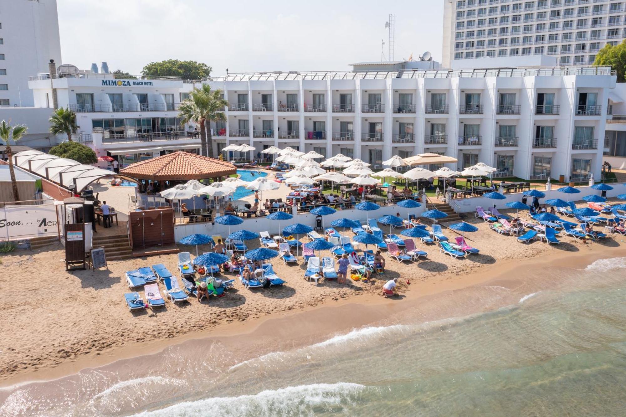 Mimoza Beach Hotel Agios Sergios Zewnętrze zdjęcie