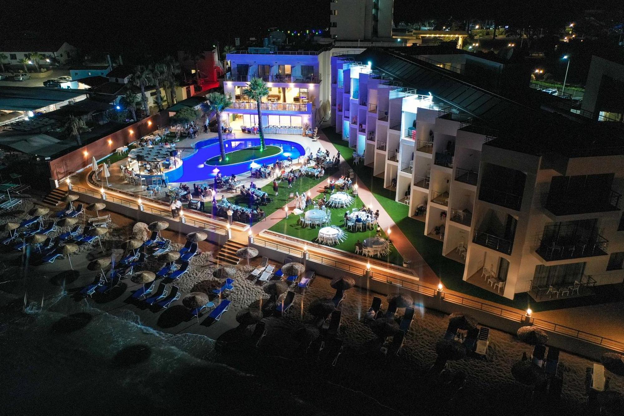 Mimoza Beach Hotel Agios Sergios Zewnętrze zdjęcie