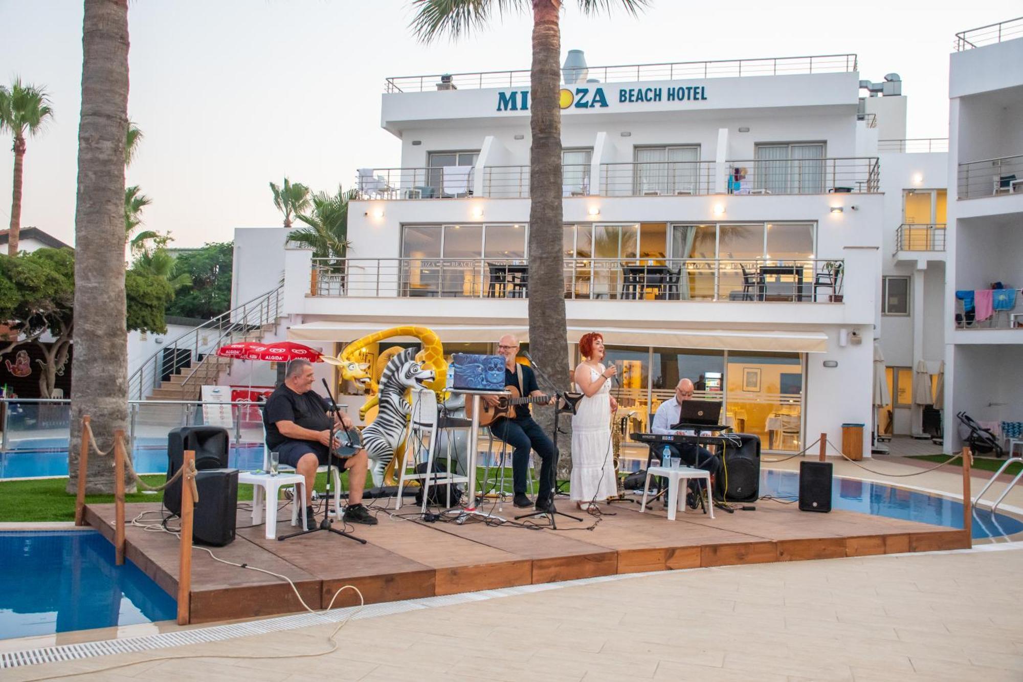 Mimoza Beach Hotel Agios Sergios Zewnętrze zdjęcie
