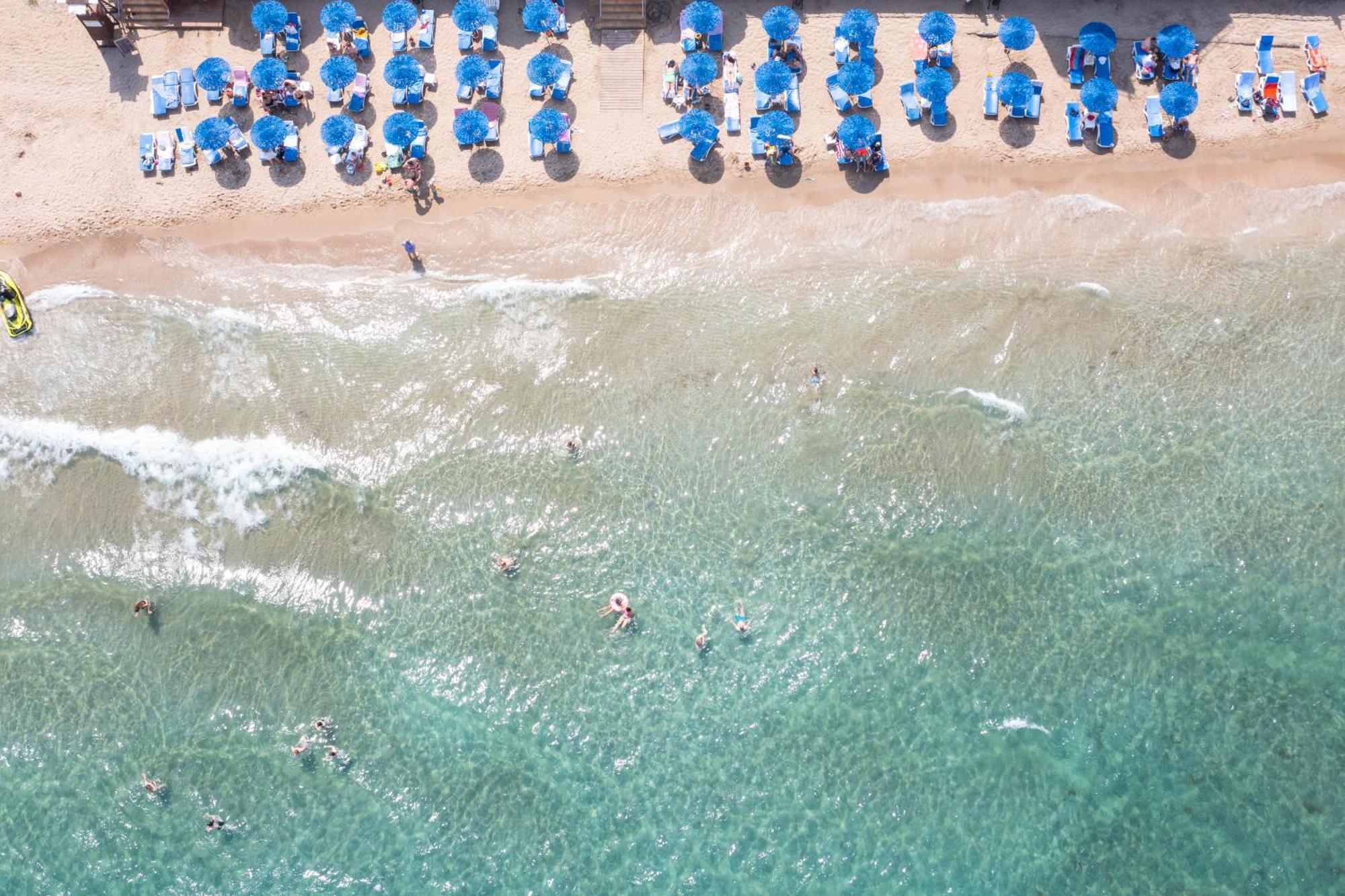 Mimoza Beach Hotel Agios Sergios Zewnętrze zdjęcie