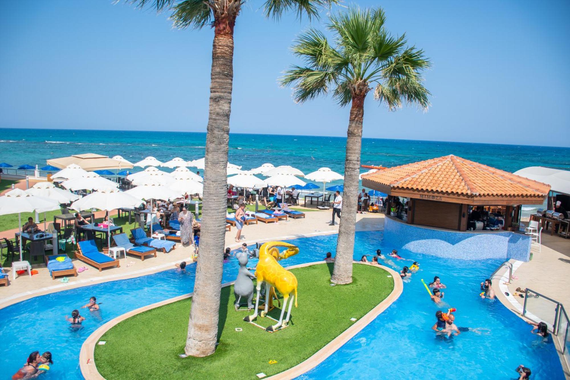 Mimoza Beach Hotel Agios Sergios Zewnętrze zdjęcie