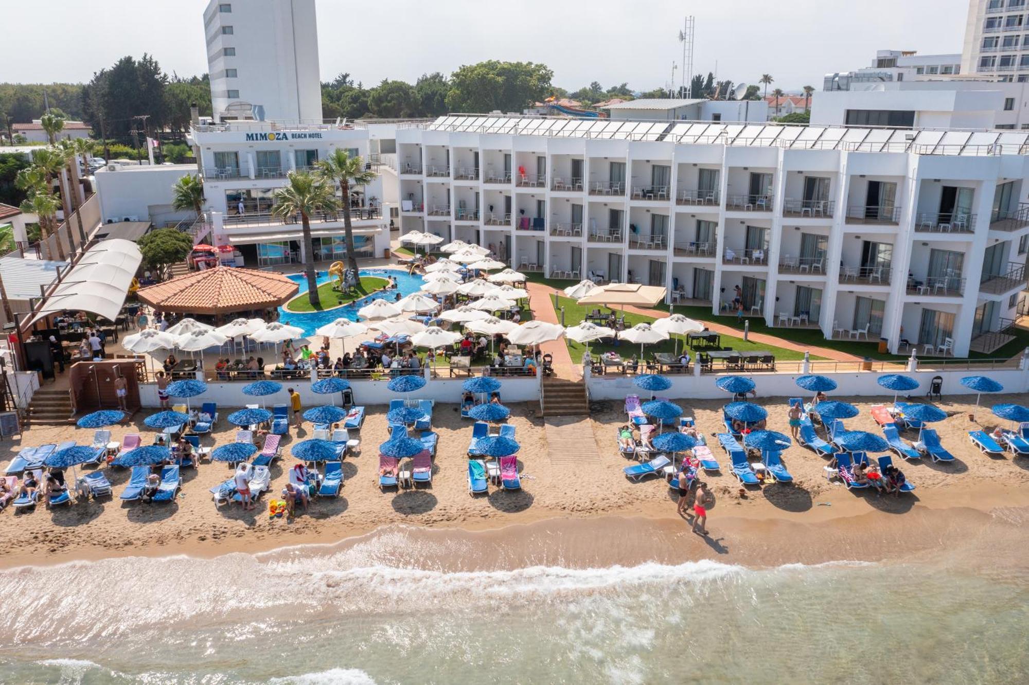 Mimoza Beach Hotel Agios Sergios Zewnętrze zdjęcie